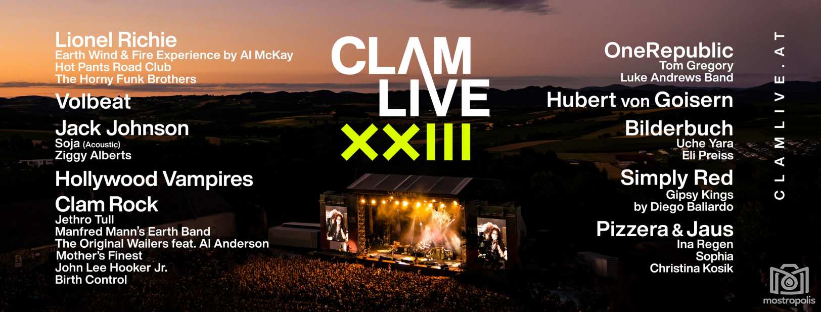 Clam Live 2023