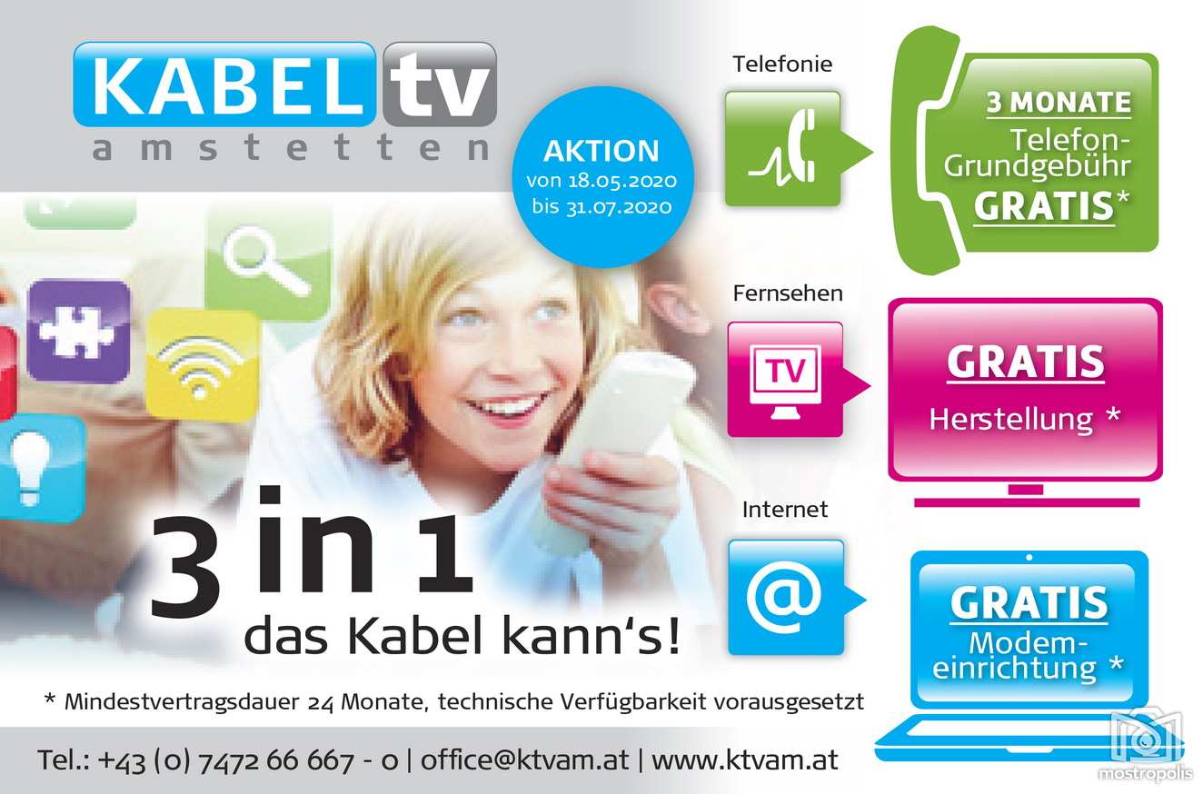 kabel tv aktion 2020 5-7