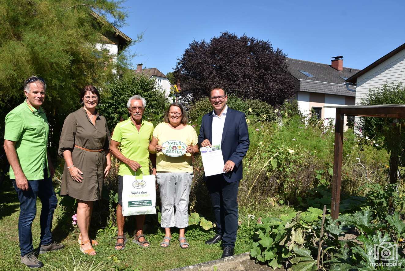 02 Gartenplakette Natur im Garten - Fam Karner