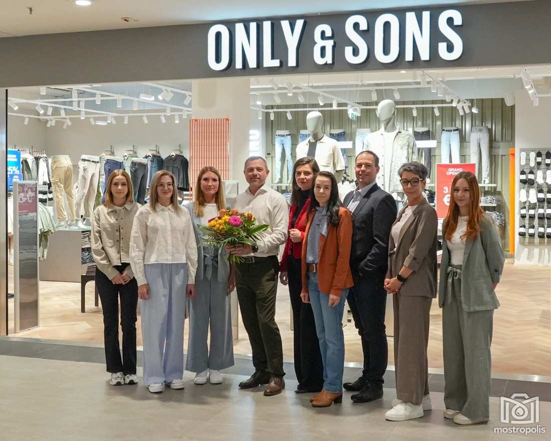 Only & Sons Storeu2011Eru00f6ffnung im City Center Amstetten